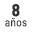 8 años