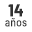 14 años